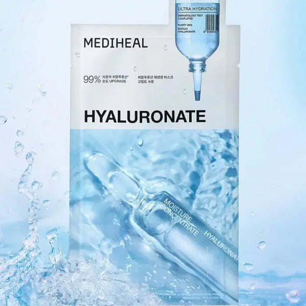 [BUNJANG] Mediheal Hyaluronic Acid Essential Mask Pack (11 Sheets) - Sealed / 미개봉 새상품) 11매 메디힐 히알루론산 에센셜 마스크 팩 고밀도 수분 저분자 시트 스킨케어 토너 스킨 로션 미스트 에멀전 세럼 앰플 에센스 수분 크림