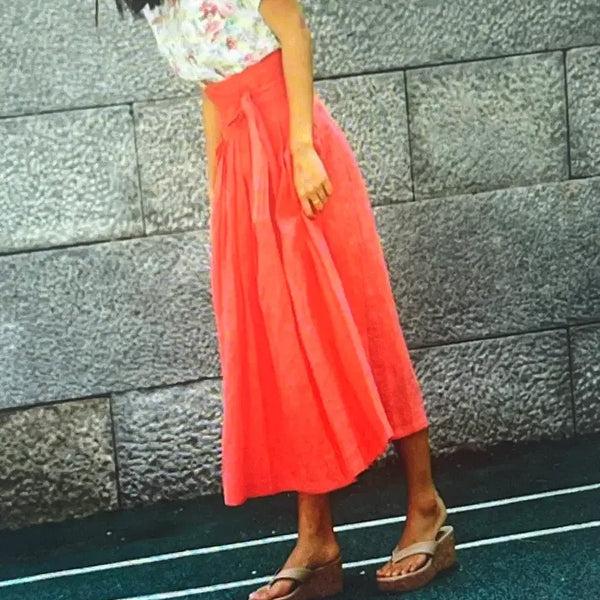 [BUNJANG] Coral Waist Skirt / 허리치마 코랄