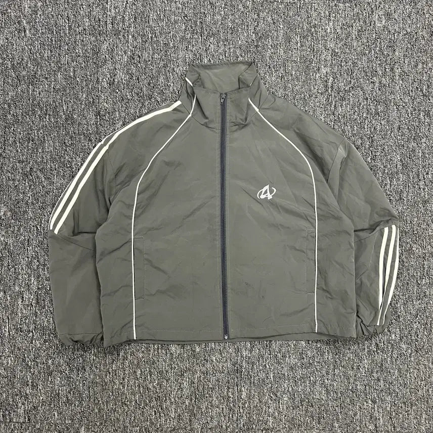 [BUNJANG] Vintage Sideline Windbreaker Jacket / 빈티지 사이드라인 바람막이 자켓