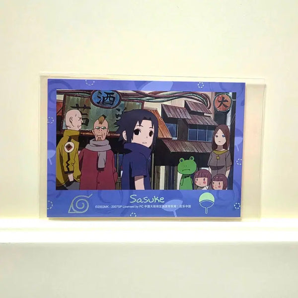 [BUNJANG] Naruto Sasuke Card Goods Hologram / 나루토 사스케 카드 굿즈