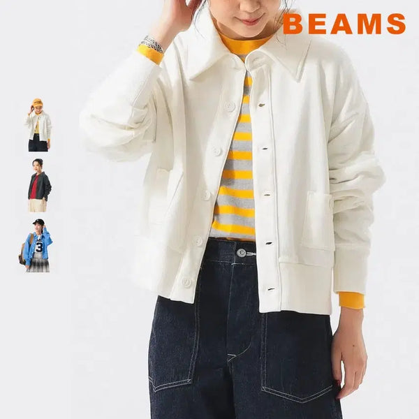 [BUNJANG] BEAMS BOY Color Sweatshirt / 빔즈 보이 컬러 스웨트셔츠