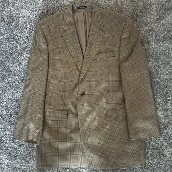 [BUNJANG] Ralph Lauren Green Label Glen Plaid Blazer Jacket / 랄프로렌 그린라벨 글렌체크 블레이저 자켓
