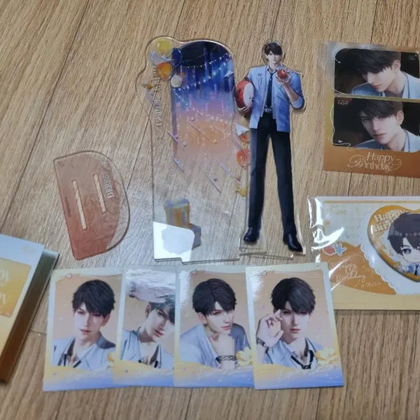 [BUNJANG] Hoozoo Birthday Acrylic Stand, Polaroid, Badge, Special Edition, Love Deep Space / 하우주 생일 아크릴스탠드 폴라로이드 뱃지 특전 럽딥 러브앤딥스페이스 판매