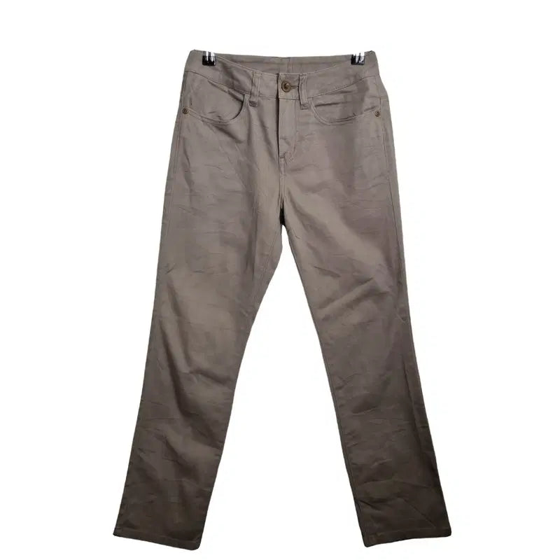 [BUNJANG] Beige Cotton Chino Pants (24-inch) / JPN 베이지 코튼 팬츠 / 여성 면바지 [24인치] 치노 팬츠