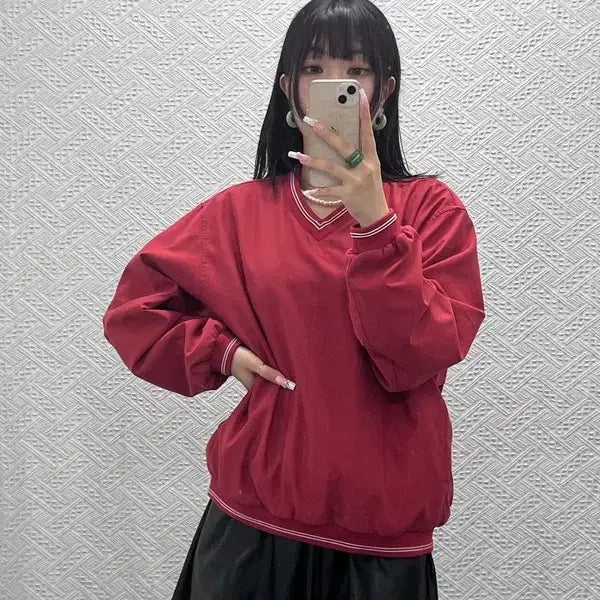 [BUNJANG] Nike Vintage 90's Windbreaker Warm-up Jacket XL / 나이키 빈티지 올드스쿨 레트로 90's 바람막이 웜업 XL C13797