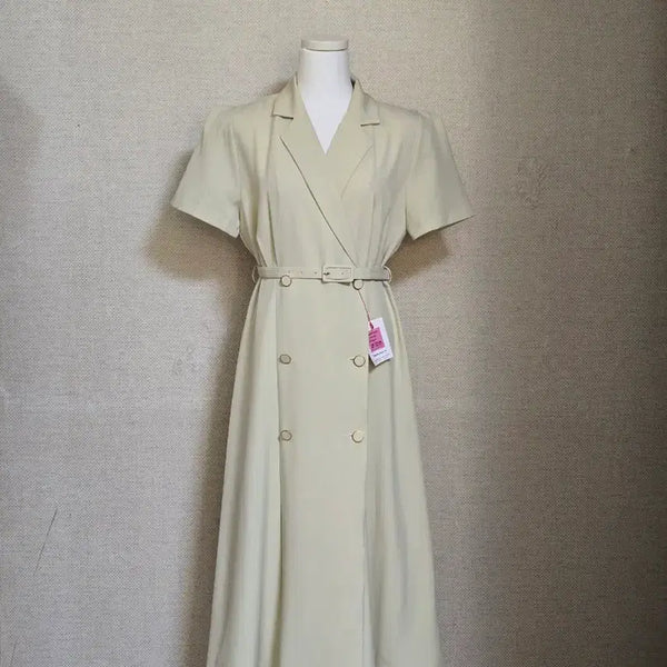 [BUNJANG] Cocoss Belt Long Dress / 코코쓰)벨트 롱원피스(새상품)