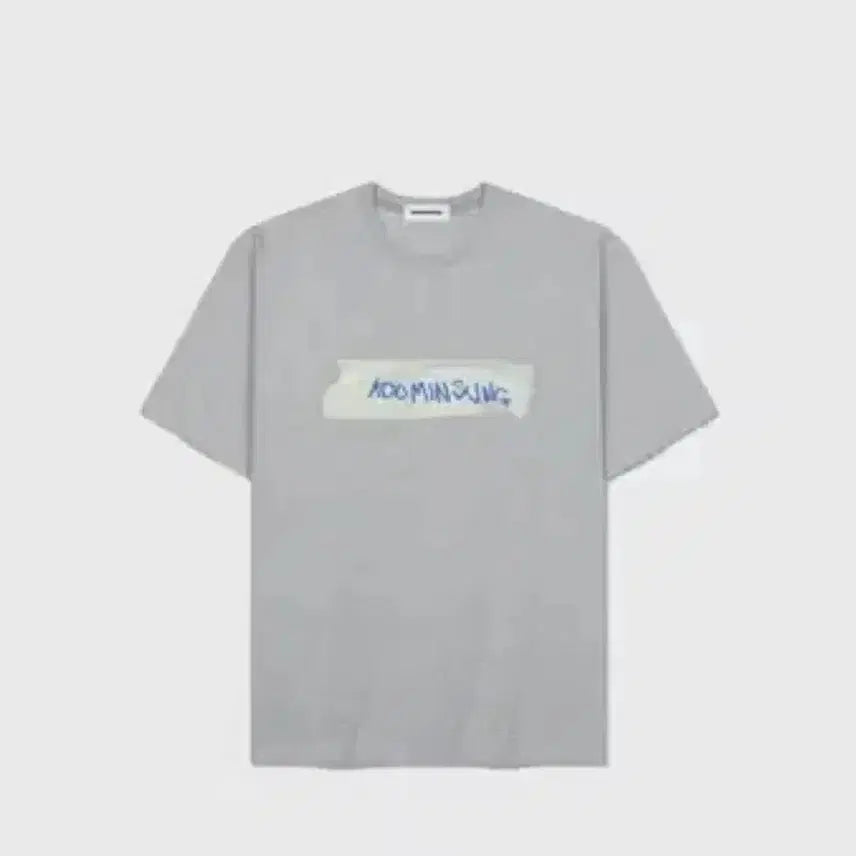 [BUNJANG] Goo Min Sung Tape Short-Sleeve T-Shirt L / 구민성 테이프 반팔 티셔츠 L