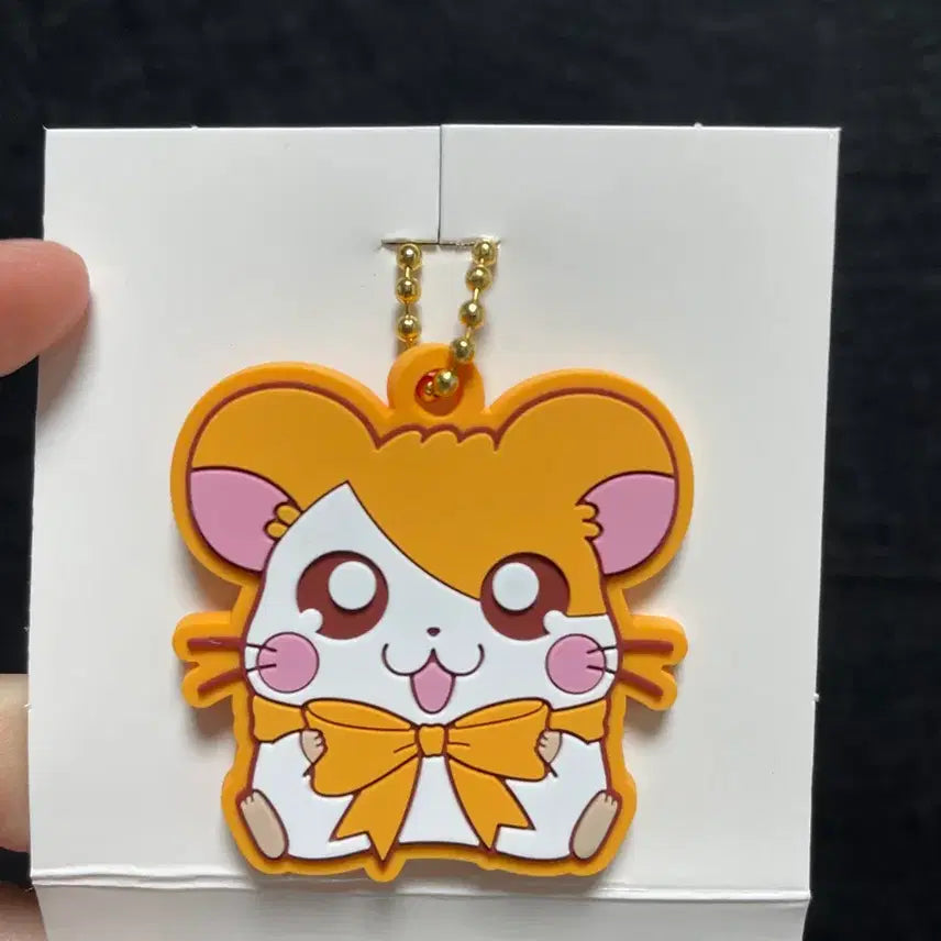 [BUNJANG] Hamtaro Rubber Keychain / 방가방가 햄토리 러버 키체인 고무 키체인 햄토리