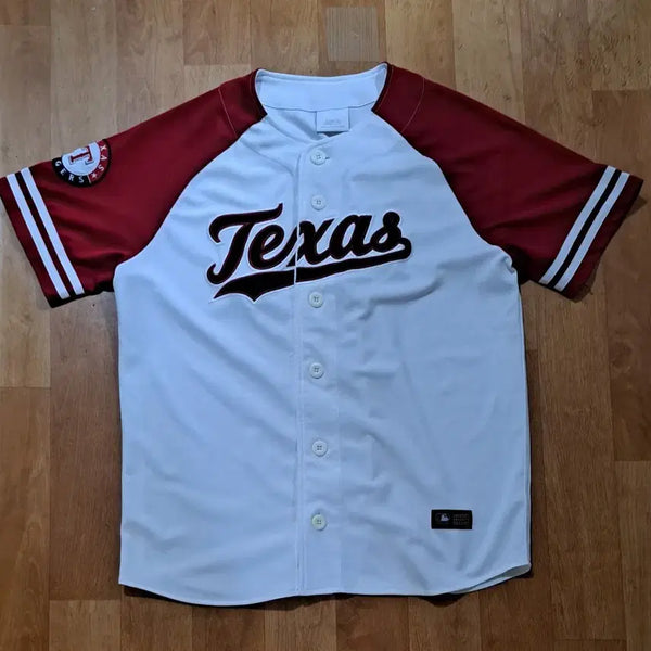 [BUNJANG] MLB Texas Rangers Baseball Uniform Jersey Size 105 / (무료배송)MLB 텍사스 레인져스 야구 유니폼(105)