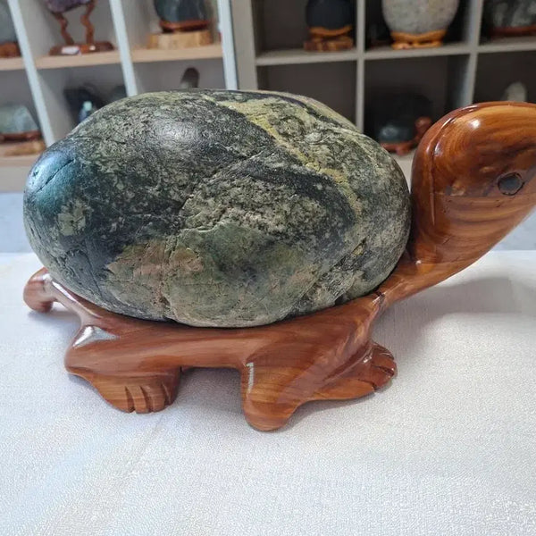 [BUNJANG] Natural Stone Turtle Figurine / 자연석 거북이 장식품