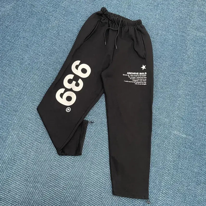 [BUNJANG] Archive Bold 939 Tracksuit String Pants / [S] 아카이브볼드 939 츄리닝 스트링 팬츠 바지 만원샵