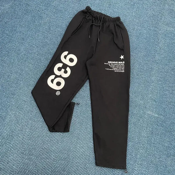 [BUNJANG] Archive Bold 939 Tracksuit String Pants / [S] 아카이브볼드 939 츄리닝 스트링 팬츠 바지 만원샵