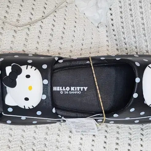 [BUNJANG] Hello Kitty Polka Dot Slippers / 헬로키티 도트 무늬 슬리퍼새상품남녀