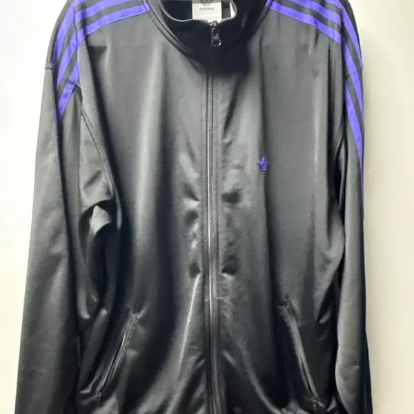 [BUNJANG] Adidas Beckenbauer Track Top Black Purple / 아디다스 베켄바우어 트랙탑 블랙 퍼플
