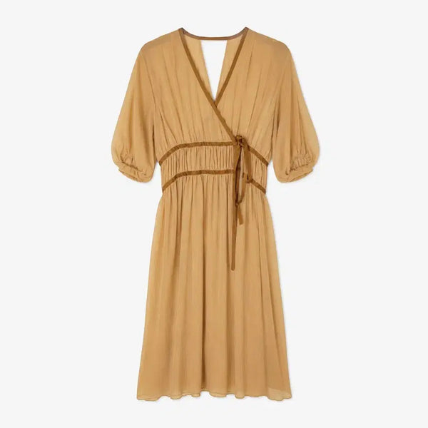 [BUNJANG] Public Tokyo 100% Polyester Sheer Dress / PUBLIC TOKYO 폴리100% 시스루 원피스 - Women (7105)