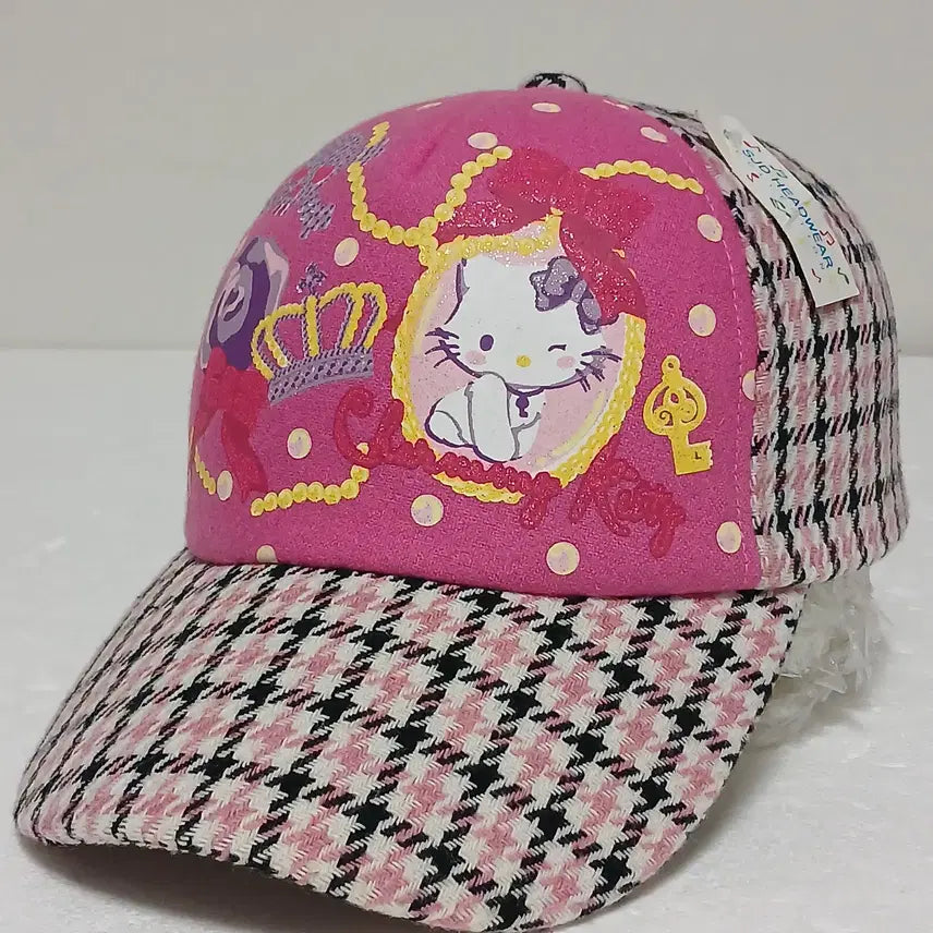 [BUNJANG] Sanrio Hello Kitty Wool Hat Pink / (F) 일본 산리오 헬로키티 모자