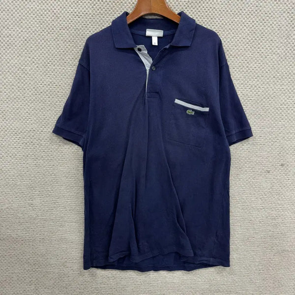 [BUNJANG] Lacoste Short Sleeve Polo Shirt L H01840 / 라코스테 반팔카라티 L H01840