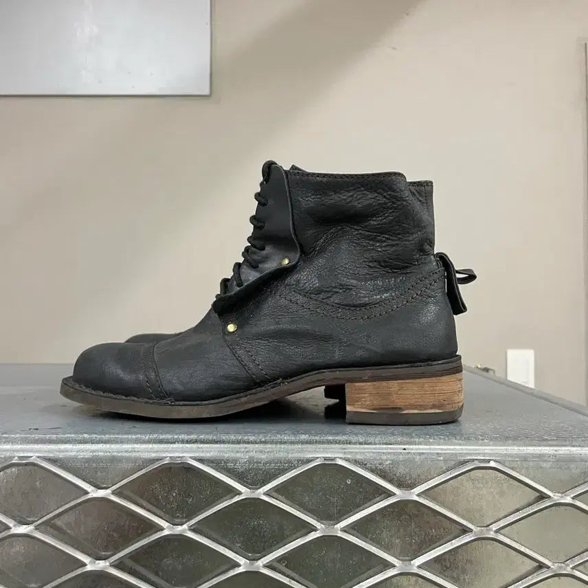 [BUNJANG] Haruta Leather Boots Size 240 / 하루타 레더 부츠 240 (gr-5922)