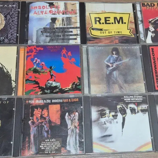 [BUNJANG] Various Artists Rock CD Bundle Set (12 CDs) / ROCK CD  12종 일괄 판매