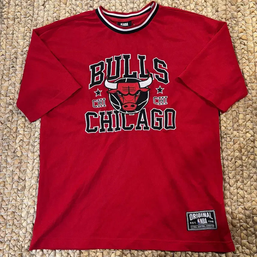 [BUNJANG] NBA Chicago Bulls Short Sleeve T-Shirt / NBA 시카고불스 반팔티 (ㅎ5848)