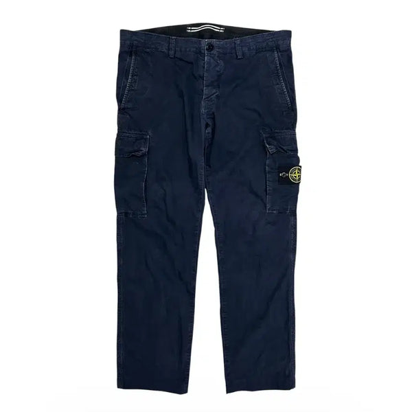 [BUNJANG] Stone Island Navy Patch Cargo Pants / 스톤아일랜드 네이비 와펜 카고팬츠(34)