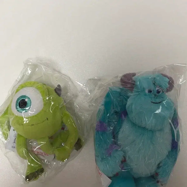 [BUNJANG] Disney Pixar Monsters, Inc. Sulley & Mike Wazowski Plush Set / 미개봉) 디즈니랜드 몬스터 주식회사 설리반 마이크 인형 세트 몬스터 대학교 설리