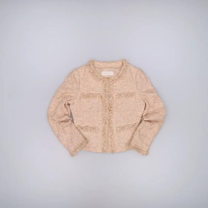 [BUNJANG] Annyeong Byeo Tweed Jacket / 88-92-160 아니베에프 트위드 자켓 0807H