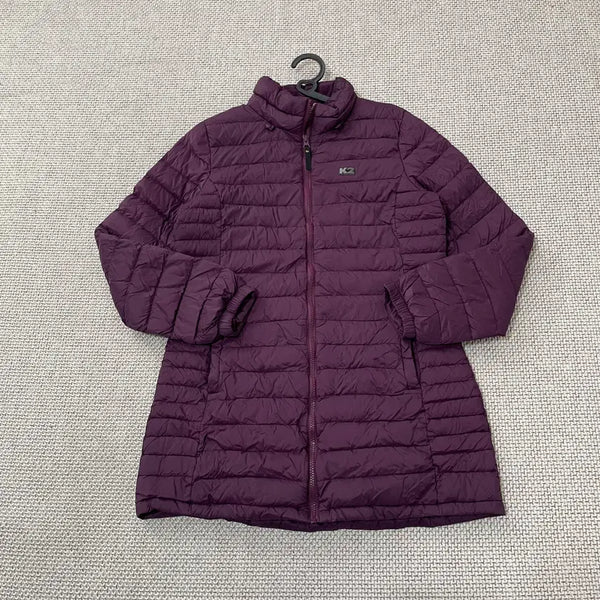 [BUNJANG] M K2 Goose Down Women's Long Lightweight Padding Jacket / M K2 구스다운 여성 롱 경량패딩 자켓 N.9876