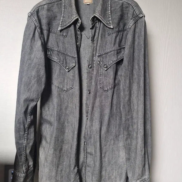 [BUNJANG] Full Count Denim Shirt / 풀카운트 데님 셔츠