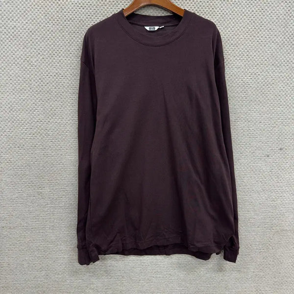 [BUNJANG] Uniqlo U Lemaire Long Sleeve T-Shirt XL / 유니클로 U 르메르 긴팔티 XL H01783