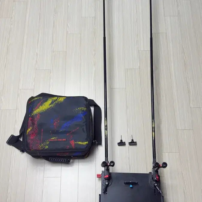 [BUNJANG] Cheongsu Leisure Kan 2-Tier Rod Stand Set / 낚시받침틀세트 청수레져 칸 2단 받침틀