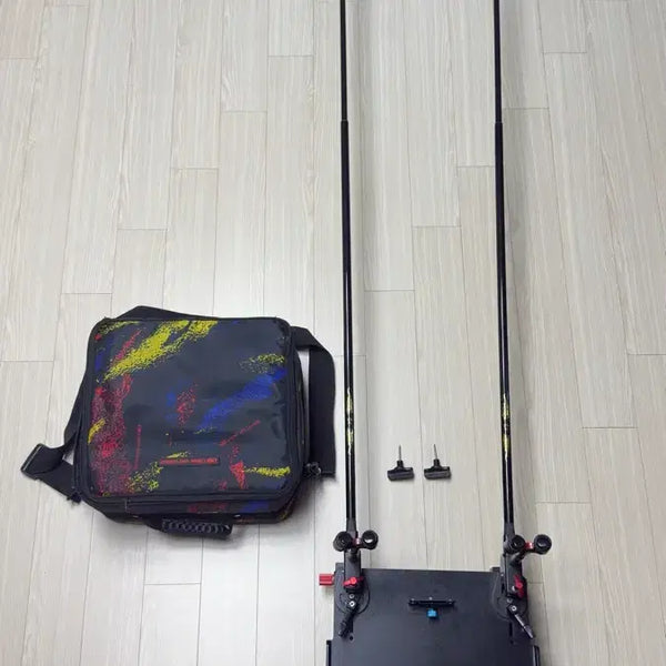 [BUNJANG] Cheongsu Leisure Kan 2-Tier Rod Stand Set / 낚시받침틀세트 청수레져 칸 2단 받침틀