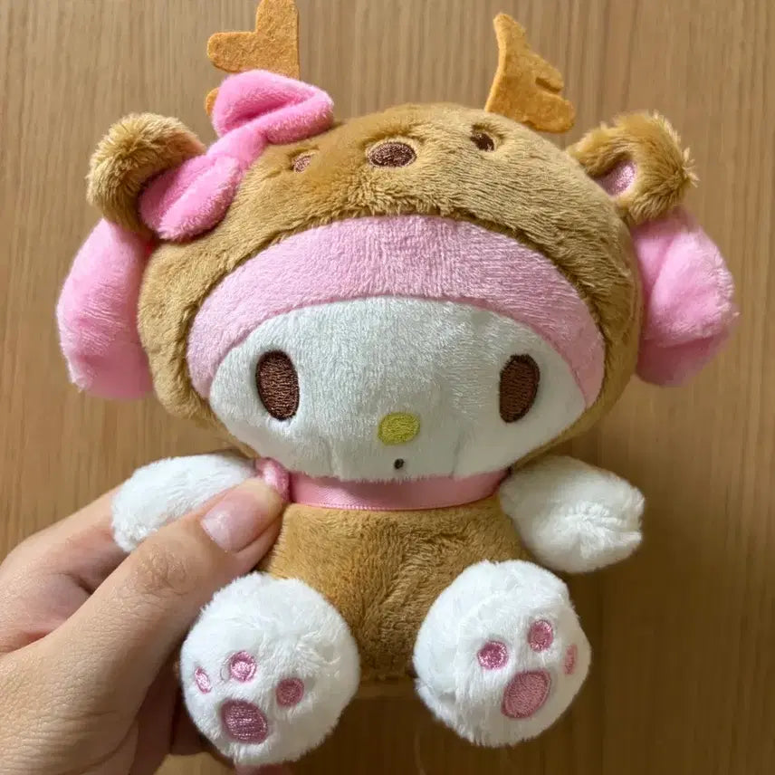 [BUNJANG] Sanrio My Melody Rudolph Keyring / 산리오 마이멜로디 루돌프 키링