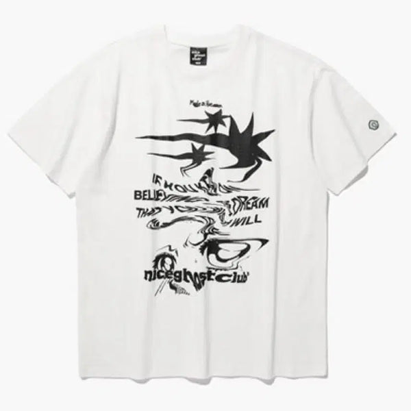 [BUNJANG] Nice Ghost Club T-Shirt / 나이스고스트클럽 반팔 판매