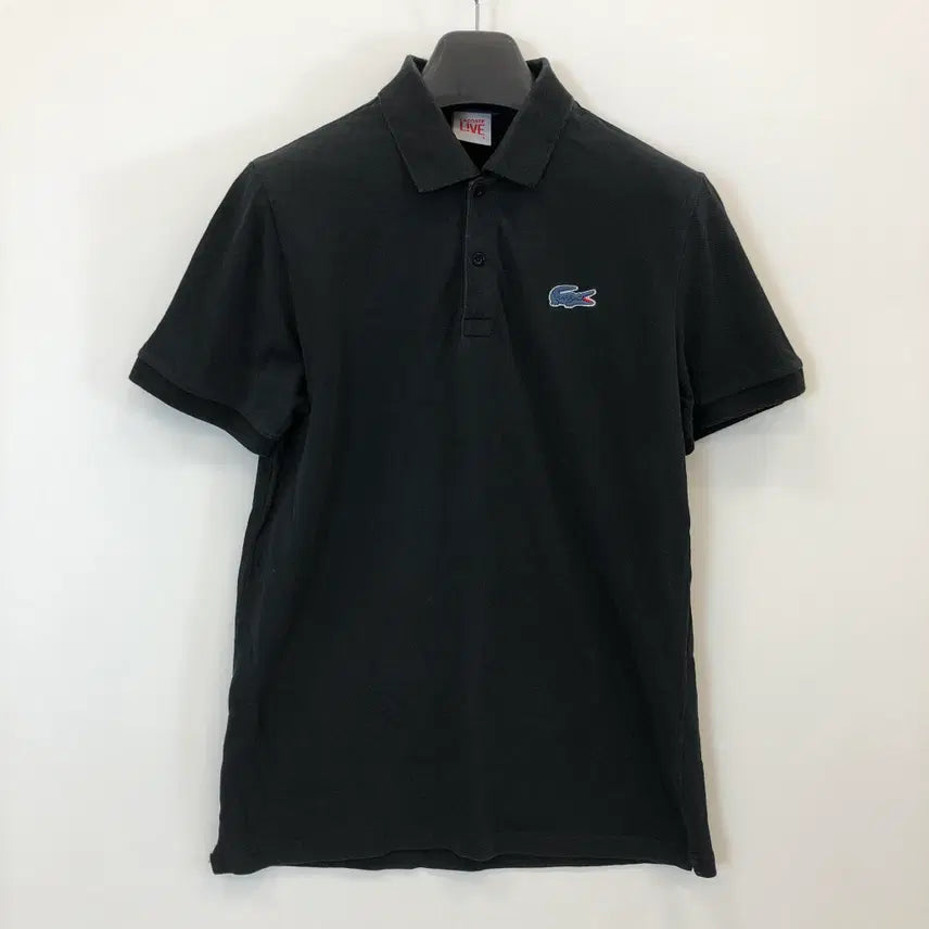 [BUNJANG] Lacoste Live Blue Croc Polo Shirt Size 95 / 라코스테 라이브 블루크록 PK 카라티 95