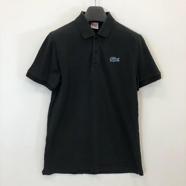 [BUNJANG] Lacoste Live Blue Croc Polo Shirt Size 95 / 라코스테 라이브 블루크록 PK 카라티 95