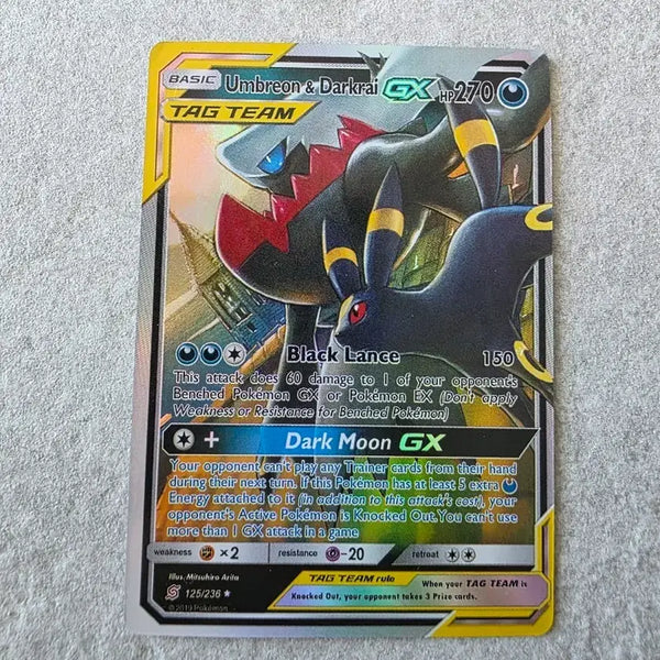 [BUNJANG] Pokemon TCG Umbreon & Darkrai GX 125/236 SM Unified Minds / 포켓몬카드 엄브론&다크라이 GX 125/236 판매