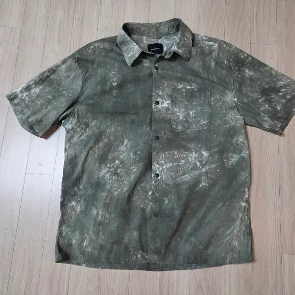 [BUNJANG] BUCKAROO Camo Short Sleeve Shirt XL / 버커루 카모 반팔 셔츠