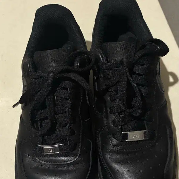 [BUNJANG] Nike Air Force 1 All Black (240) / 나이키 에어포스1 올블랙 240