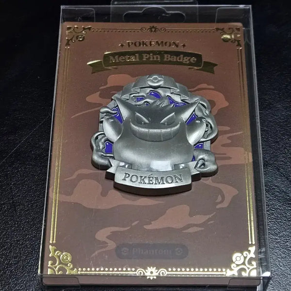 [BUNJANG] Pokemon Store Eternal Antique Metal Phantom Pin Badge / 포켓몬 스토어 METAL 팬텀 핀뱃지