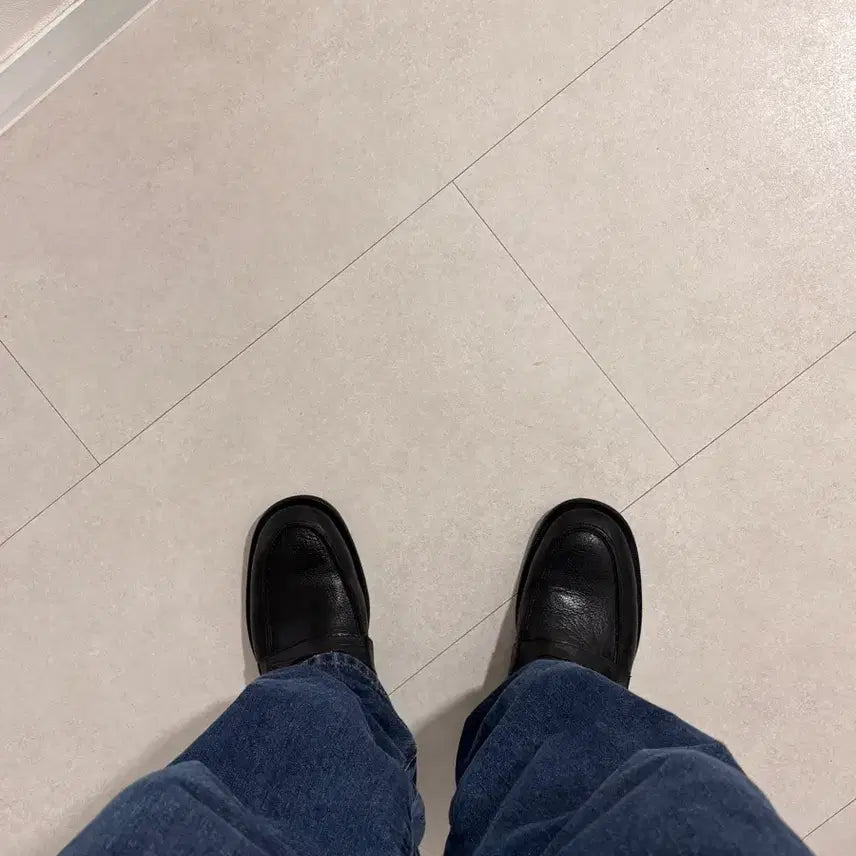 [BUNJANG] CITY DOC Black Penny Loafers Size 280 / 정가40) CITY DOC 블랙 페니로퍼 280