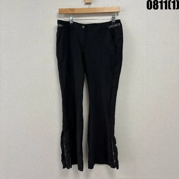 [BUNJANG] Descente Black Golf Pants M / 데상트 블랙 골프 바지 m