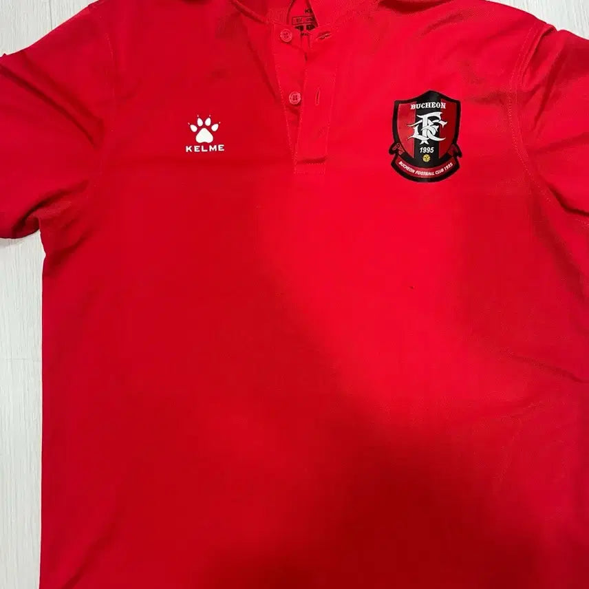 [BUNJANG] Bucheon FC 1995 KELME Collared T-Shirt (M) / 부천FC 1995 카라티(M)