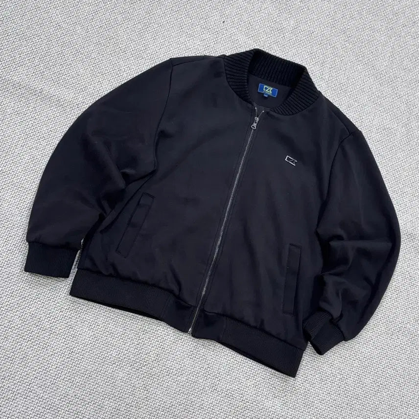 [BUNJANG] Cutter & Buck Men's Black Full-Zip Jacket / 110 커터앤벅 남성 블랙 집업 자켓 0723E