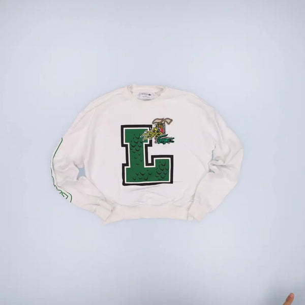 [BUNJANG] Lacoste Women's Holiday Sweatshirt 0805H2 / 34 라코스테  여성 홀리데이 맨투맨 0805H2