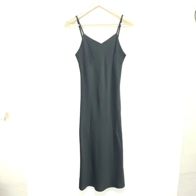 [BUNJANG] Benito Satin Maxi Slip Dress / 베니토 끈나시 새틴 맥시 원피스 F_S2694