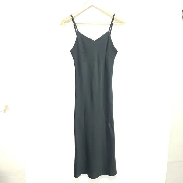 [BUNJANG] Benito Satin Maxi Slip Dress / 베니토 끈나시 새틴 맥시 원피스 F_S2694