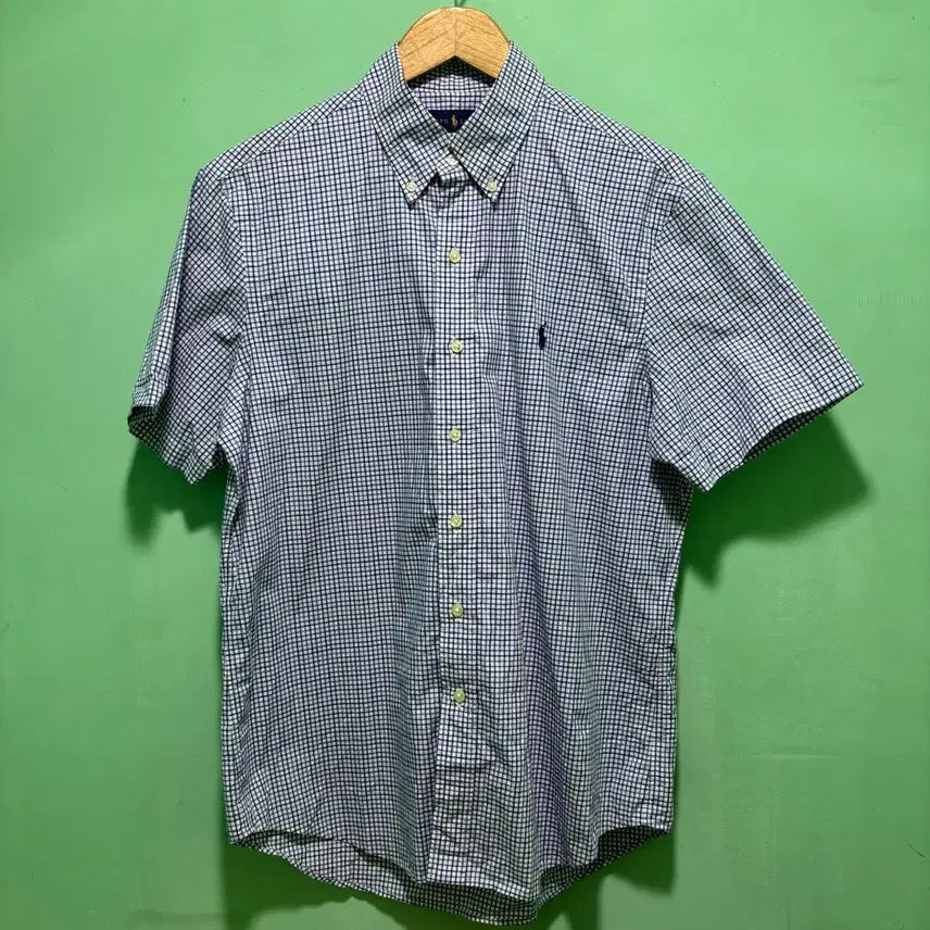 [BUNJANG] Polo Ralph Lauren Checked Short Sleeve Shirt / 폴로 랄프로렌 체크 반팔셔츠 (ㅎ5854)