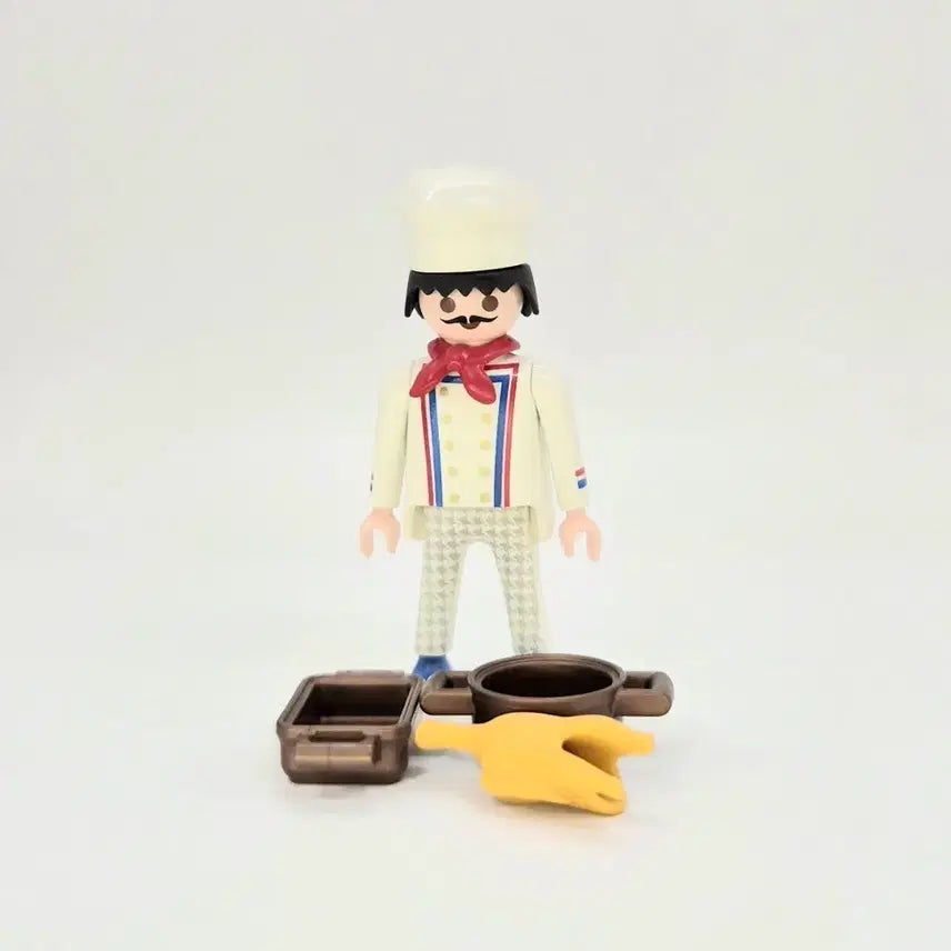 [BUNJANG] Playmobil 4593 Chef Figure Boxed / 플레이모빌4593 요리사 박스x