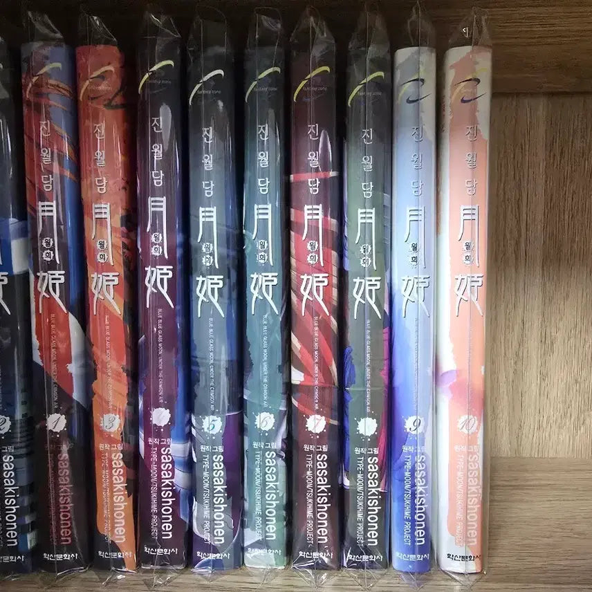 [BUNJANG] Shingetsutan Tsukihime Complete 1-10 First Edition Manga Set / 진월담 월희 1~10권 완결 초판 만화